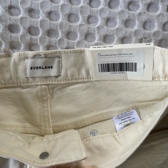 Everlane The Way High 2.0 Jean Size 27 White - Picture 11 of 14
